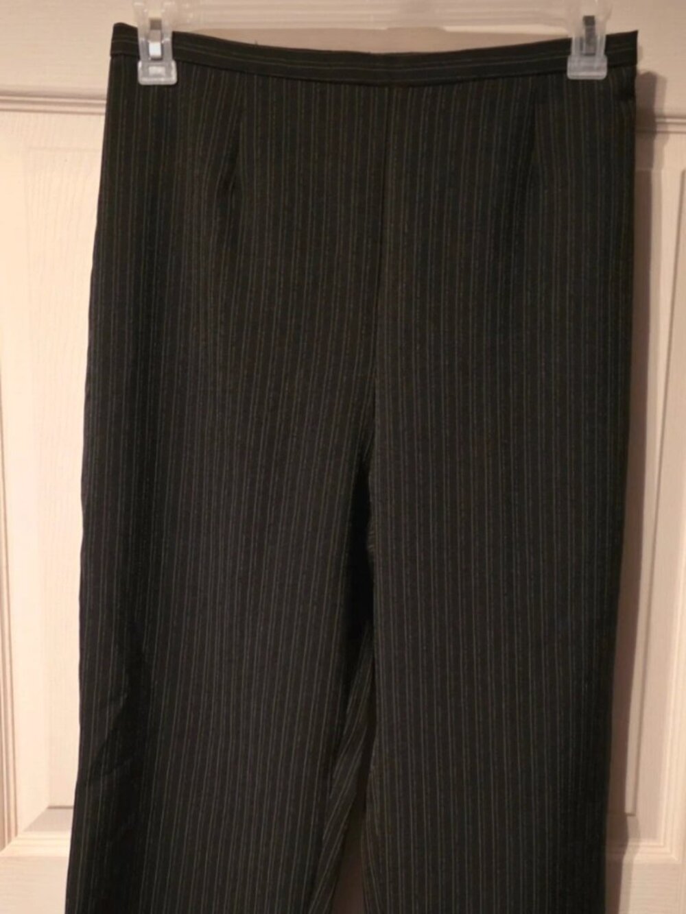 Black/Yellow Pinstripe Slacks Size 10